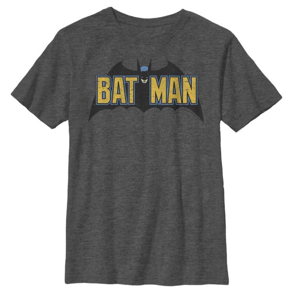 Boy_s Batman Caped Crusader Logo T-Shirt