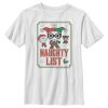 Boy_s Batman Christmas Naughty List T-Shirt
