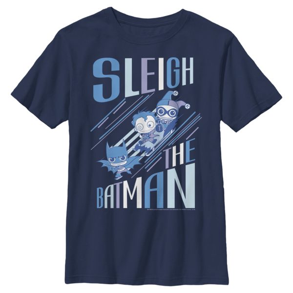 Boy_s Batman Christmas Sleigh the Hero T-Shirt