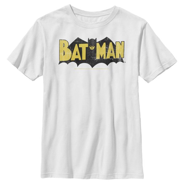 Boy_s Batman Logo Vintage T-Shirt