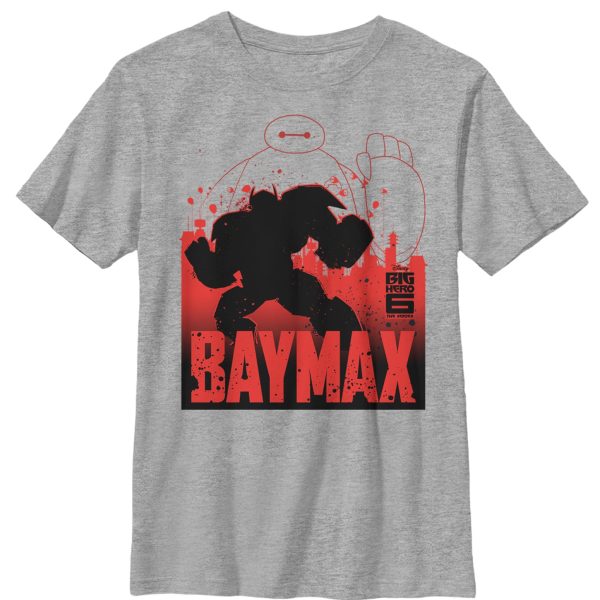 Boy_s Big Hero 6 Baymax City Outline T-Shirt