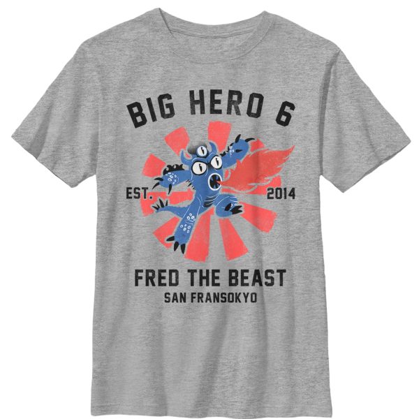 Boy_s Big Hero 6 Fred the Beast Portrait T-Shirt