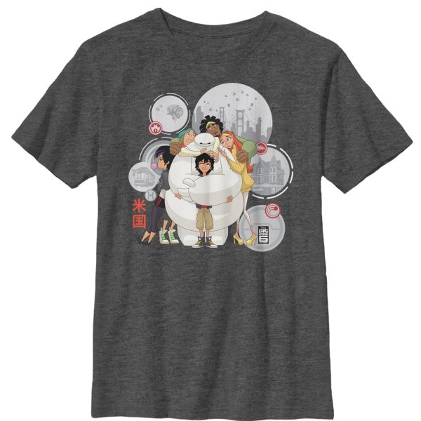 Boy_s Big Hero 6 Group Hug T-Shirt