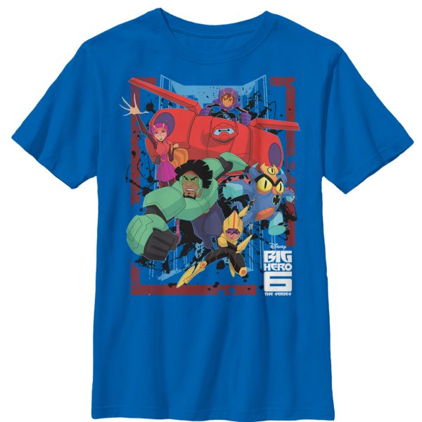 Boy_s Big Hero 6 Hero Team Frame T-Shirt