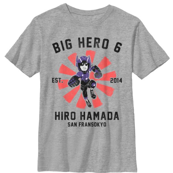 Boy_s Big Hero 6 Hiro Hamada Portrait T-Shirt