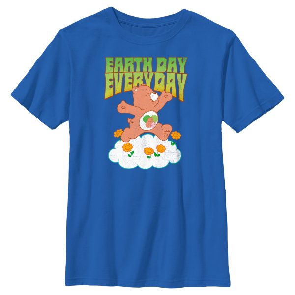 Boy_s Care Bears Earth Day Everyday Forest Friend Bear T-Shirt