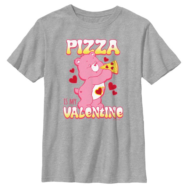 Boy_s Care Bears Pizza Is My Valentine Love-A-Lot Bear T-Shirt