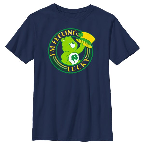 Boy_s Care Bears St. Patrick’s Day I’m Feeling Lucky T-Shirt