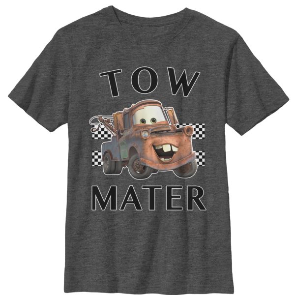 Boy_s Cars Tow Mater Portrait T-Shirt