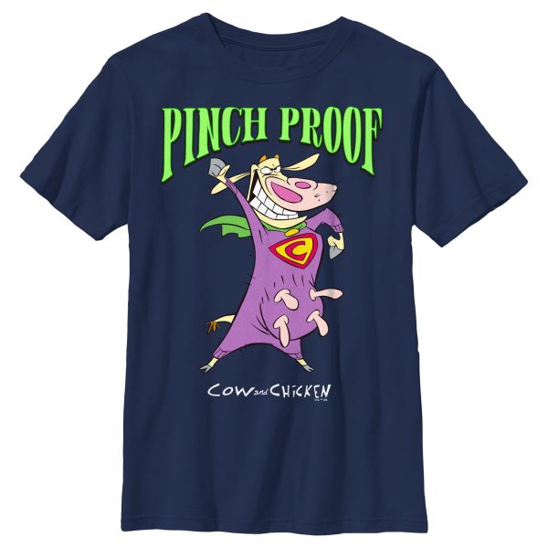 Boy_s Cow and Chicken St. Patrick’s Day Pinch Proof T-Shirt