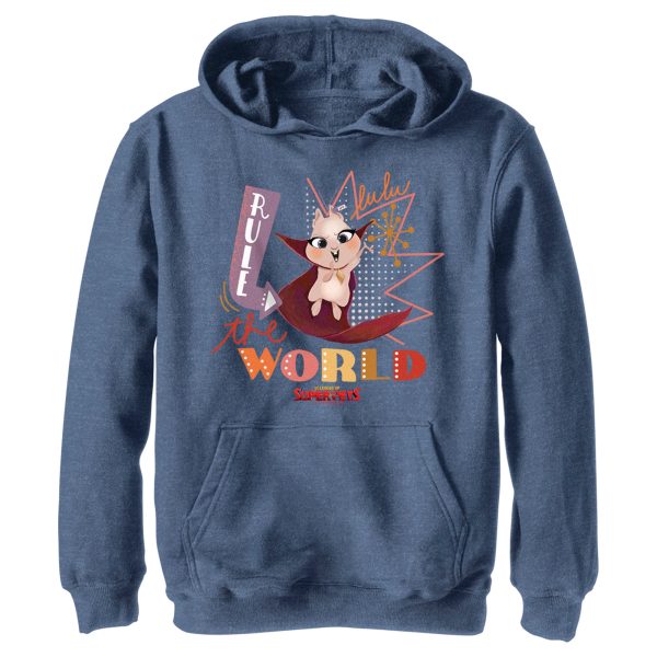 Boy_s DC League of Super-Pets Lulu Rule The World Pull Over Hoodie