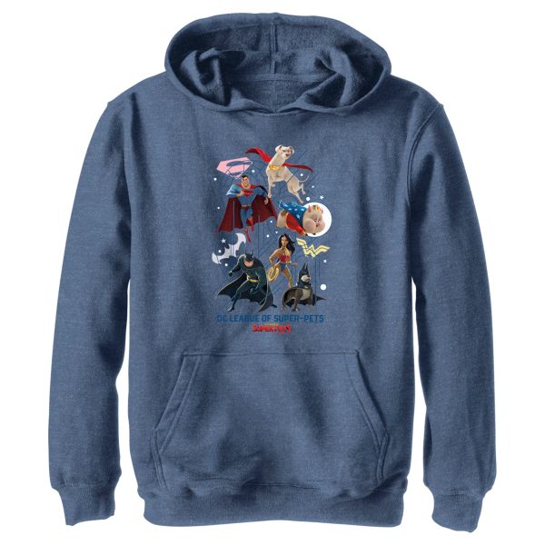 Boy_s DC League of Super-Pets Super Squad Pull Over Hoodie