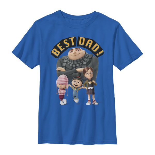 Boy_s Despicable Me Father_s Day Best Dad T-Shirt