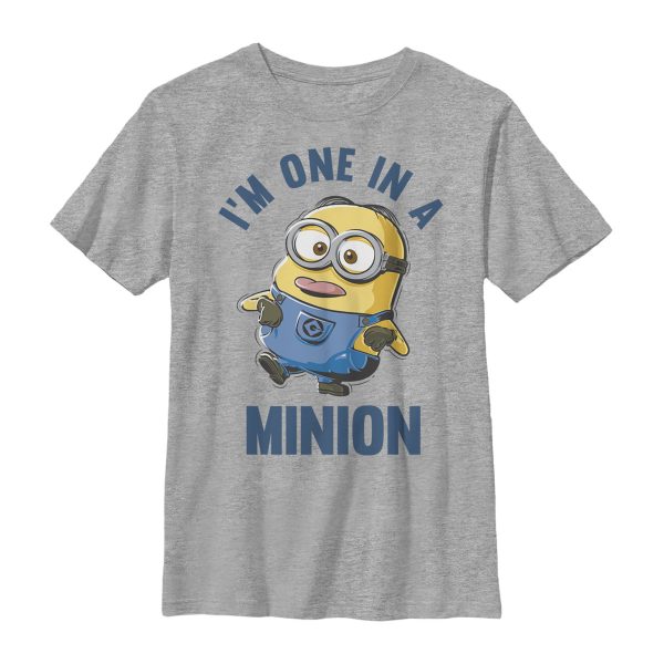 Boy_s Despicable Me I_m One in Minion T-Shirt