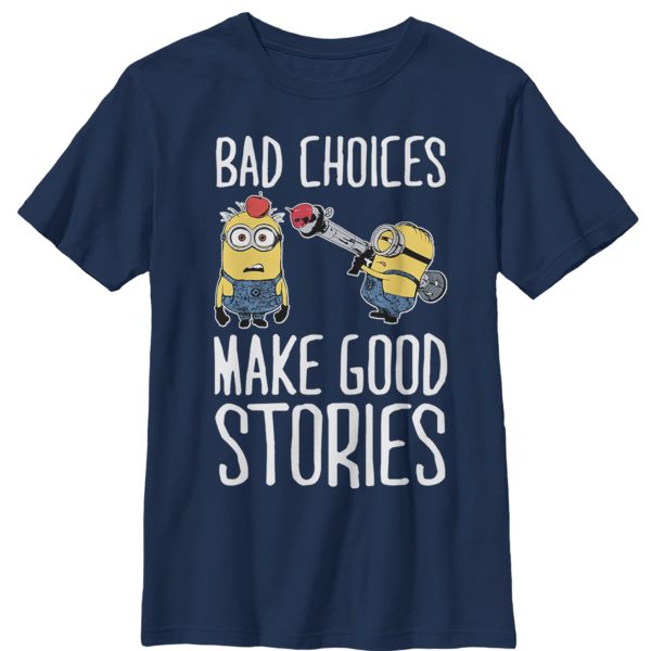 Boy_s Despicable Me Minion Bad Choices T-Shirt