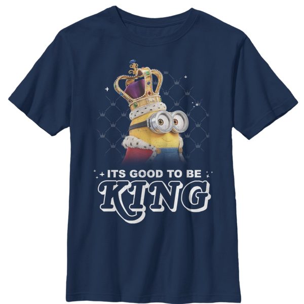 Boy_s Despicable Me Minion Good to Be King T-Shirt