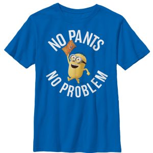 Boy_s Despicable Me Minion No Pants Party T-Shirt