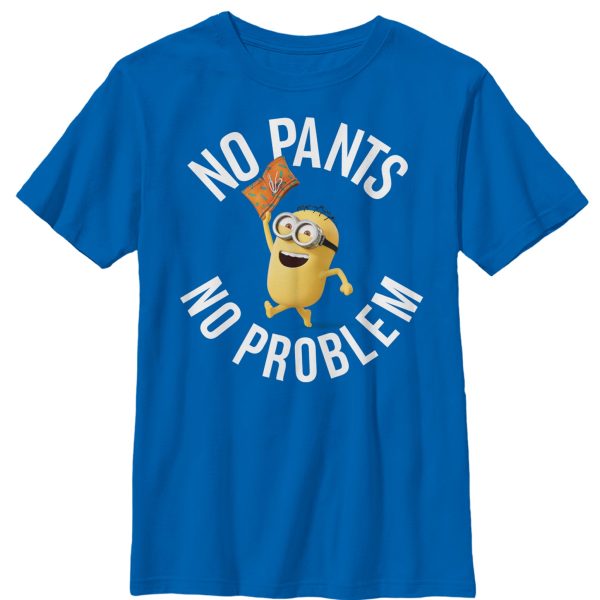 Boy_s Despicable Me Minion No Pants Party T-Shirt