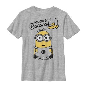Boy_s Despicable Me Minion Powered By T-Shirt