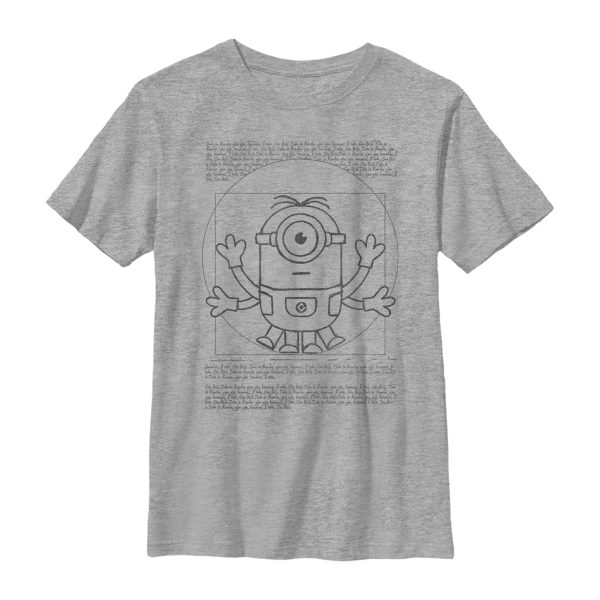 Boy_s Despicable Me Minion da Vinci Man T-Shirt