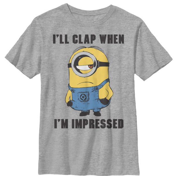 Boy_s Despicable Me Minions Clap When Impressed T-Shirt