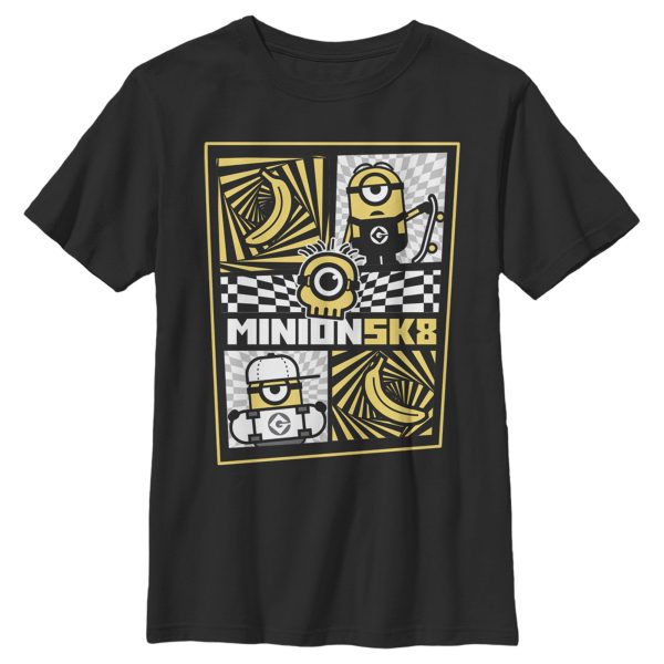 Boy_s Despicable Me Minions Sk8 Or Die T-Shirt