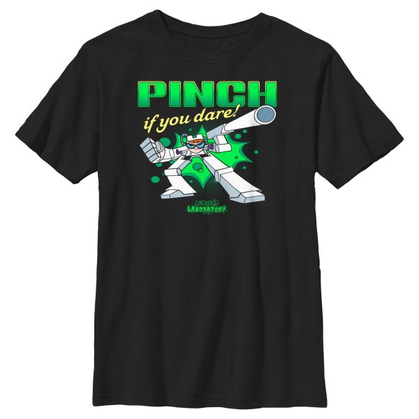 Boy_s Dexter_s Laboratory St. Patrick’s Day Pinch if You Dare T-Shirt