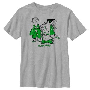 Boy_s Ed, Edd n Eddy Green Characters T-Shirt