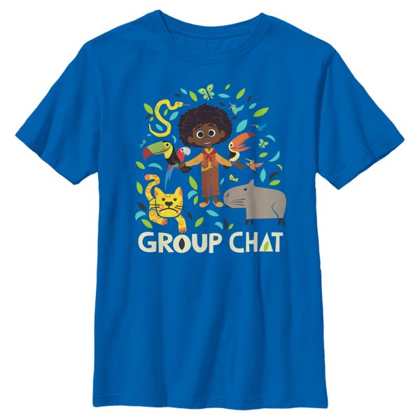 Boy_s Encanto Group Chat Antonio_s Animals T-Shirt