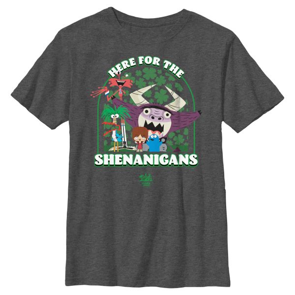 Boy_s Foster_s Home for Imaginary Friends Here for the Shenanigans T-Shirt