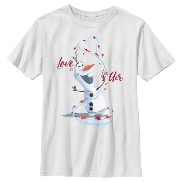 Boy_s Frozen Love Is in the Air Olaf T-Shirt