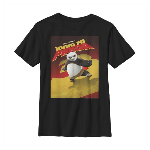 Boy_s Kung Fu Panda Movie Poster T-Shirt