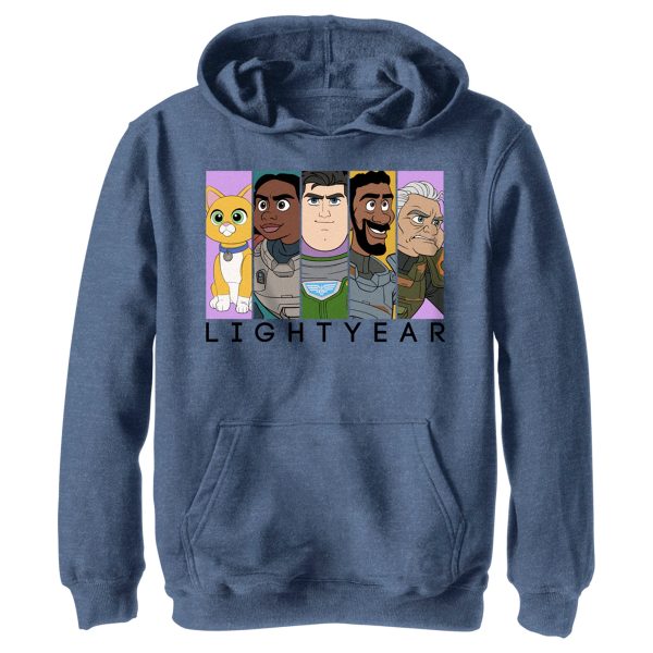 Boy_s Lightyear Group Panels Pull Over Hoodie