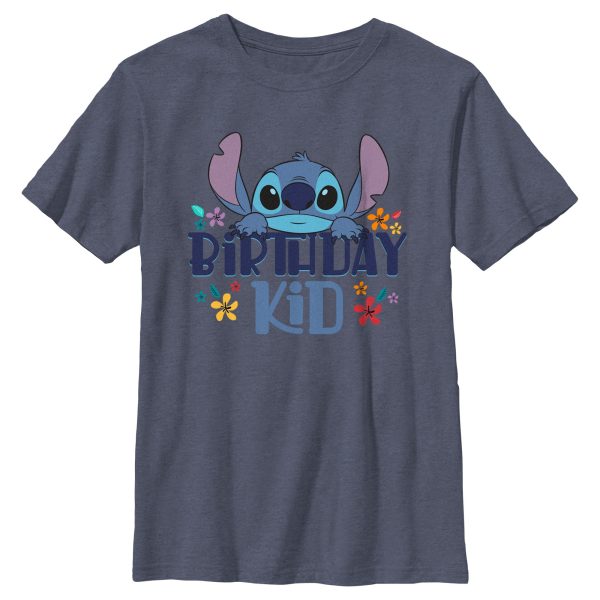 Boy_s Lilo & Stitch Birthday Kid T-Shirt