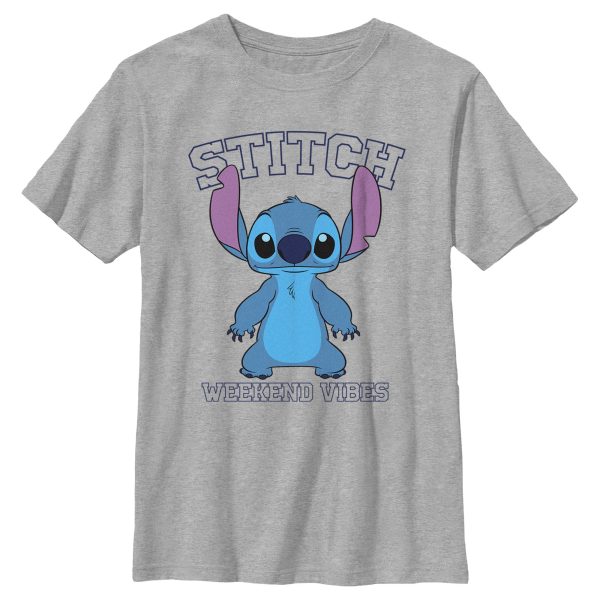 Boy_s Lilo & Stitch Collegiate Weekend Vibes T-Shirt