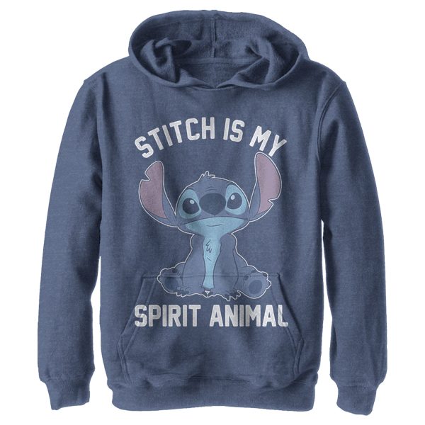 Boy_s Lilo & Stitch Experiment 626 Spirit Animal Pull Over Hoodie