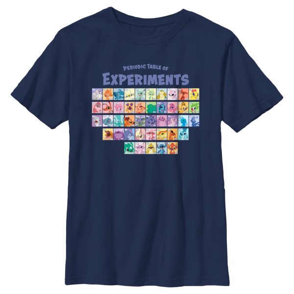 Boy_s Lilo & Stitch Periodic Table of Experiments T-Shirt