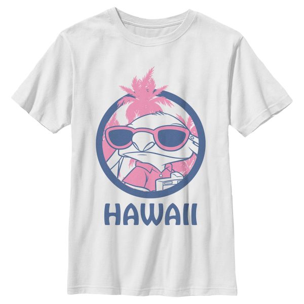 Boy_s Lilo & Stitch Pink Sunglasses Stitch T-Shirt