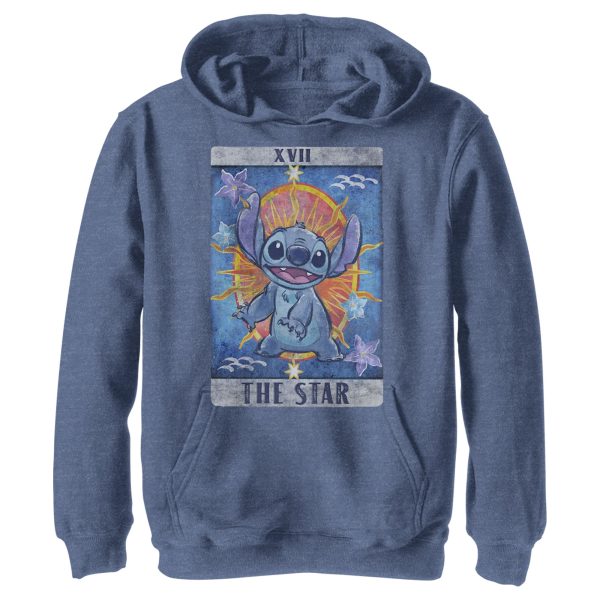 Boy_s Lilo & Stitch Star Tarot Card Pull Over Hoodie