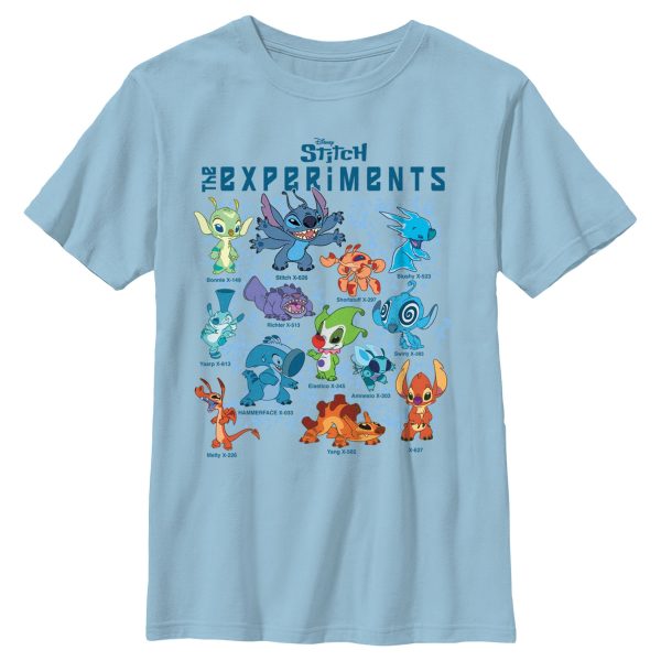 Boy_s Lilo & Stitch The Experiments Portraits T-Shirt