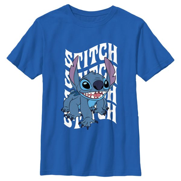 Boy_s Lilo & Stitch Wavy Alien T-Shirt