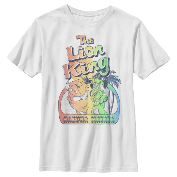 Boy_s Lion King Retro Best Friend Frame T-Shirt