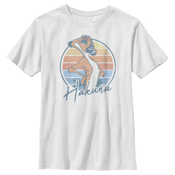 Boy_s Lion King Retro Hakuna Timon T-Shirt