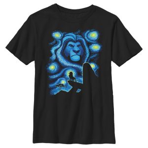Boy_s Lion King Starry Night Pride Rock T-Shirt