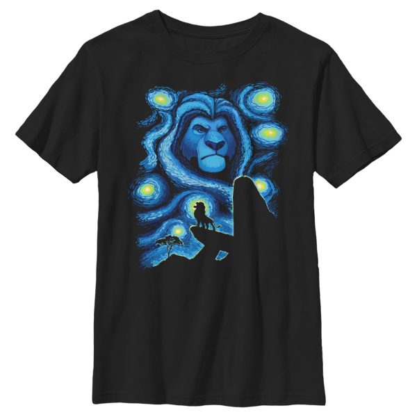 Boy_s Lion King Starry Night Pride Rock T-Shirt