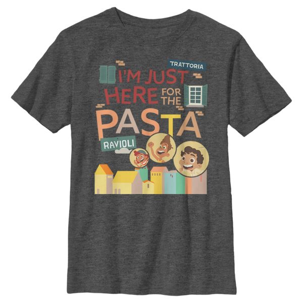 Boy_s Luca I_m Just Here for the Pasta T-Shirt