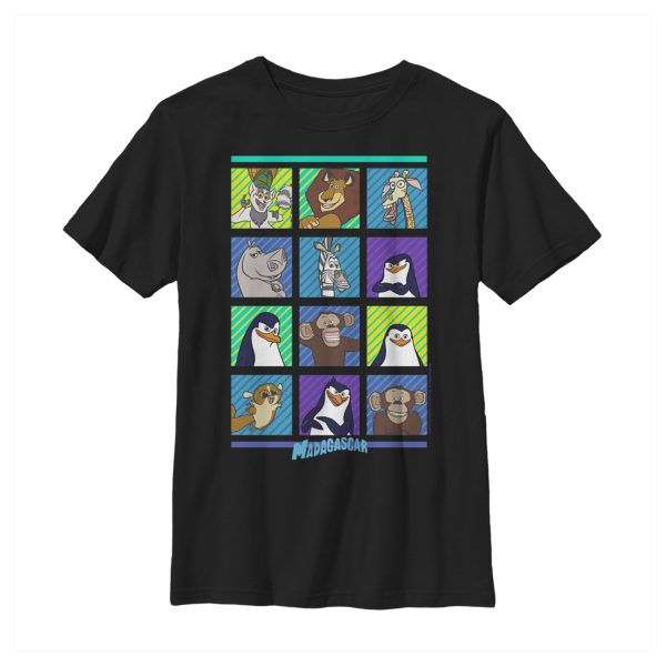 Boy_s Madagascar Character Twelve Panel T-Shirt