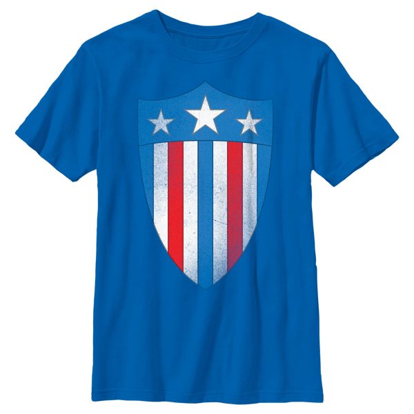 Boy_s Marvel Avengers Captain America USO Shield T-Shirt