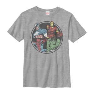 Boy_s Marvel Avengers Circle T-Shirt