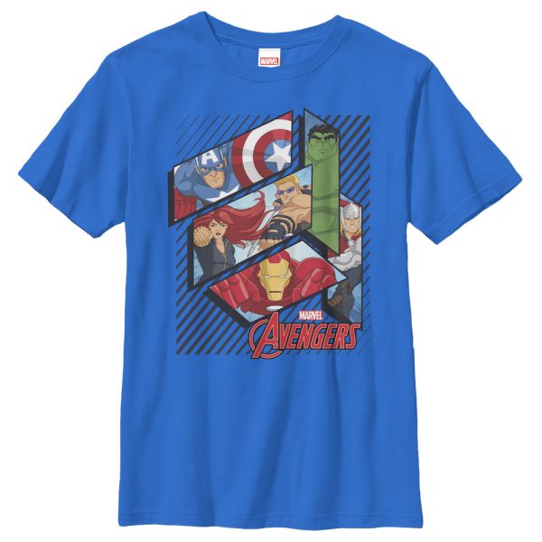 Boy_s Marvel Avengers Shape T-Shirt